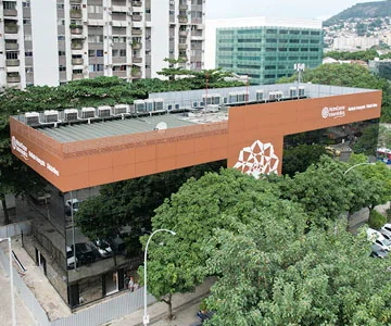 Vista externa da Unidade Avançada Cidade Nova, na Rua Pinto de Azevedo, Rio de Janeiro